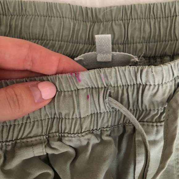 sage green pants - Picture 7 of 8